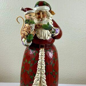 JIM SHORE "PURRFECT NOEL" Figurine #4014448 (NEW IN THE BOX)